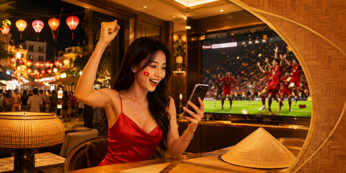 Giao diện tiếng Việt trên nền tảng xsmp hiển thị menu và thông tin tài khoản
